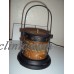 Primitive Country Colonial Metal Hanging Candle Holder   232889358305